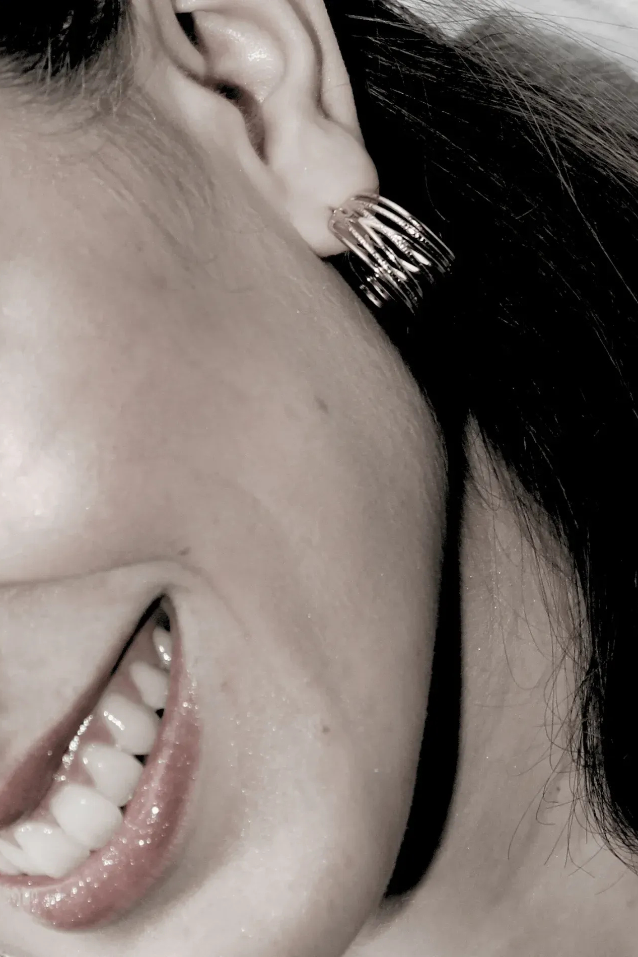 String Statement hoops - forgyldt
